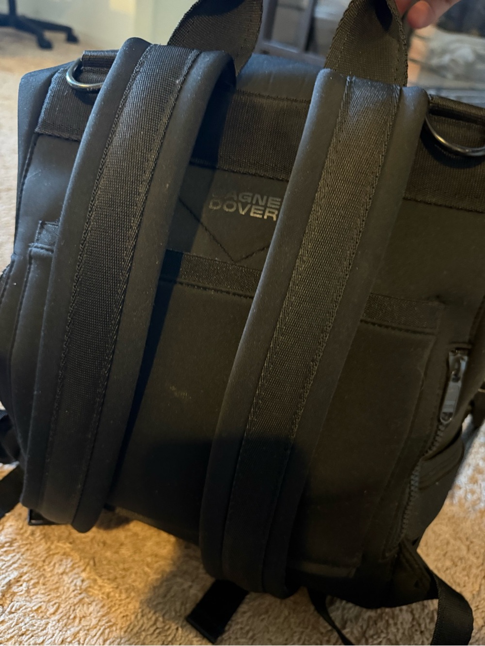 Dagne Dover Diaper Bag - Medium - Onyx/Black - Picture 8 of 8